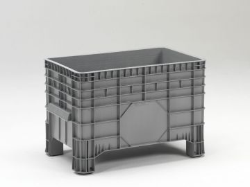 Large volume bin 285L, 1040x640x670 mm, on 4 feet