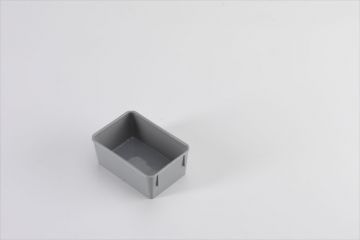 Insert bin 130x86x50 mm, 1/8 of euronorm bin 400x300