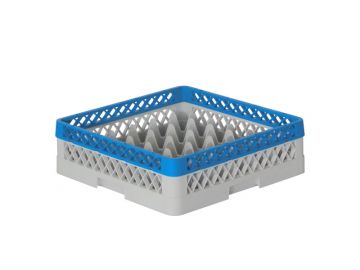 Dishwashing rack for goblets 500x500x140 mm, 36 compartments ø 74 mm