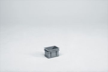 Stackable normbox 200x150x117 mm, 2 l. grey Virgin PP