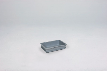 Normbox stackable bin 300x200x65 mm, 3L grey Virgin PP