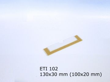 Self adhesive labelholder 100x20 mm