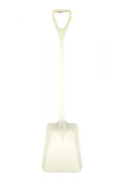 Shovel standard 1107x362x347 mm, one piece white