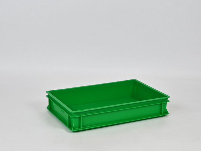 Normbox stackable bin 600x400x120 mm, 20L green Virgin PP
