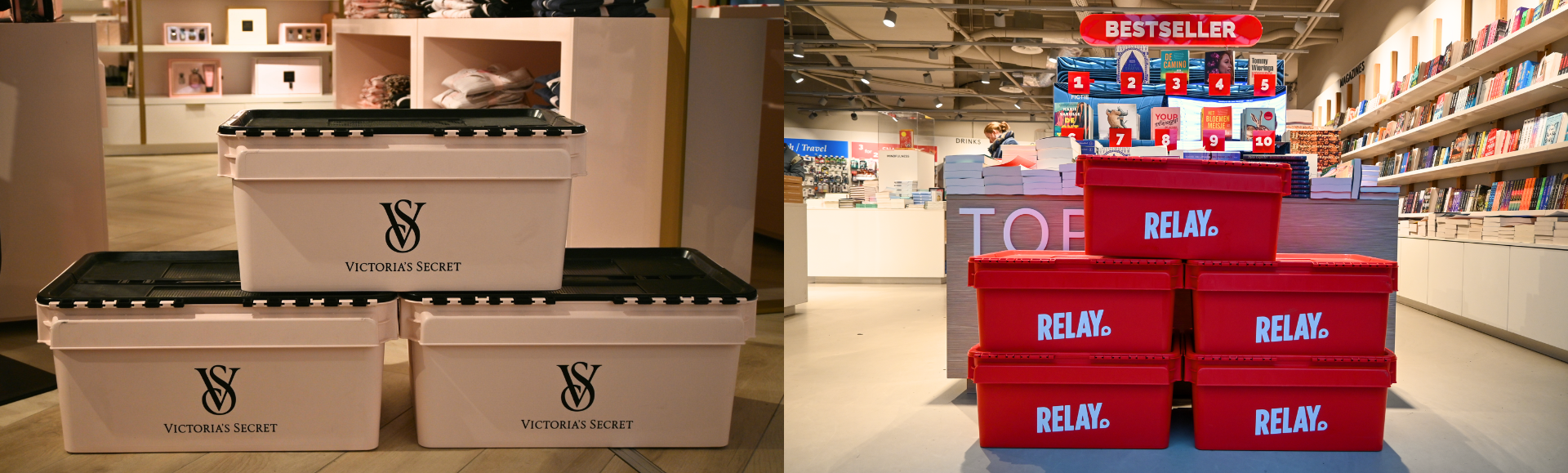 Victoria's Secret en Ralay containers
