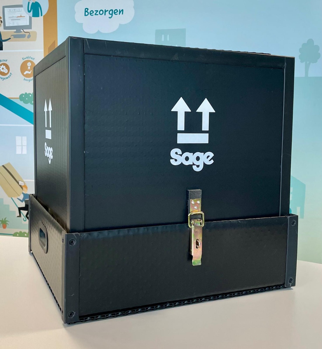 Flightcase Dynafix and Sage Flightcase Dynafix and Sage