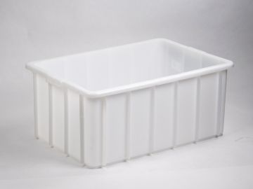 Stackable hygiene bin 830x570x355 mm 130L white