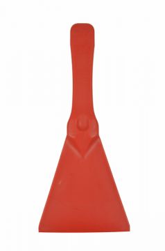 Large flexi scraper 100x250 mm, red
