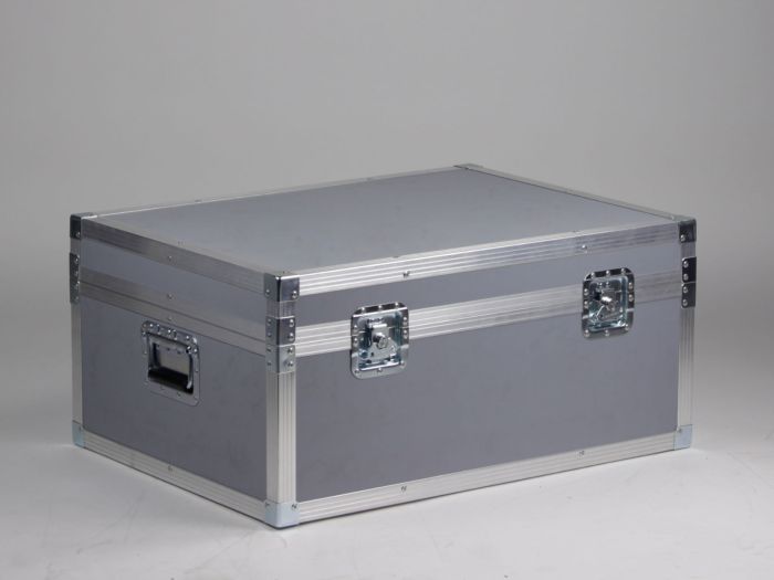 Universal flightcase, 795x485x365 mm removable, lockable plastic lid