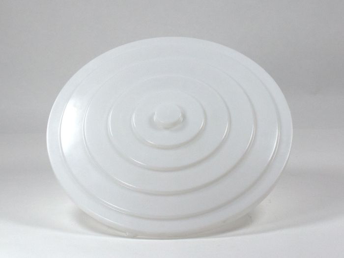 Click-on Lid For Round Container 300 L, ø760 mm, white
