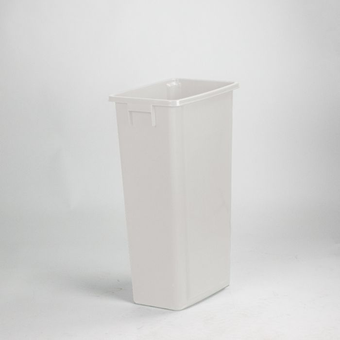 Waste bin 80 L 460x320x762 mm without lid white