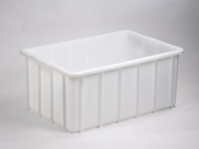 Stackable hygiene bin 830x570x355 mm 130L white