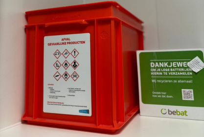 Bak afval gevaarlijke producten Bak afval gevaarlijke producten